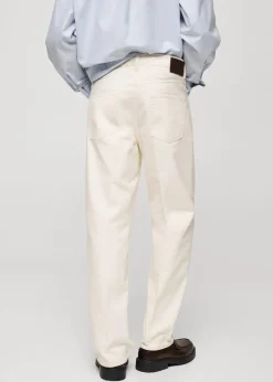 MANGO Spodnie|Dżinsy*Dżinsy relaxed fit z zaprasowanym kantem