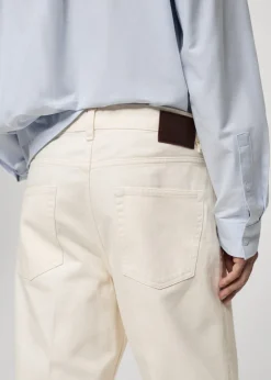 MANGO Spodnie|Dżinsy*Dżinsy relaxed fit z zaprasowanym kantem