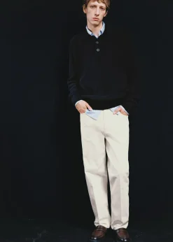 MANGO Spodnie|Dżinsy*Dżinsy relaxed fit z zaprasowanym kantem