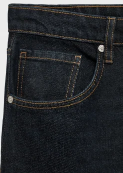 MANGO Dżinsy*Dżinsy rinse wash z niskim stanem i szerokimi nogawkami