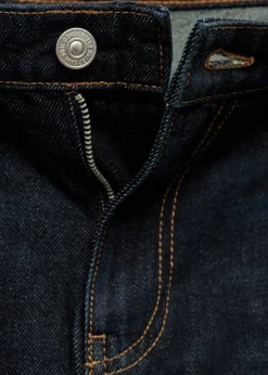 MANGO Dżinsy*Dżinsy rinse wash z niskim stanem i szerokimi nogawkami