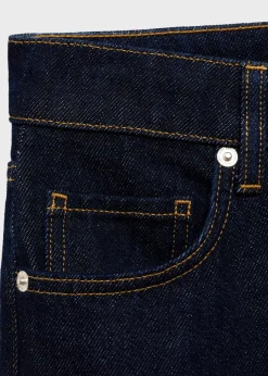 MANGO Dżinsy*Dżinsy rinse wash z podwiniętymi nogawkami