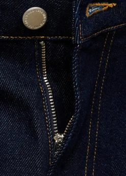 MANGO Dżinsy*Dżinsy rinse wash z podwiniętymi nogawkami