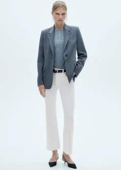 MANGO Dżinsy*Dżinsy Sienna flare crop