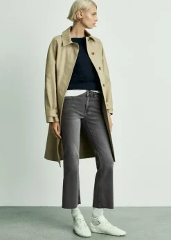 MANGO Dżinsy*Dżinsy Sienna flare crop