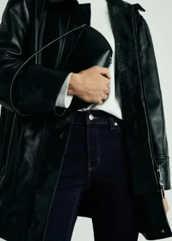 MANGO Dżinsy*Dżinsy Sienna flare crop rinse wash