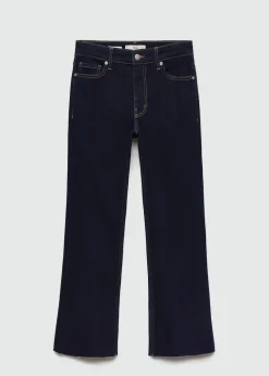 MANGO Dżinsy*Dżinsy Sienna flare crop rinse wash