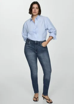 MANGO Dżinsy*Dżinsy skinny z wysokim stanem