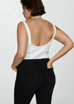 MANGO Dżinsy*Dżinsy skinny z wysokim stanem