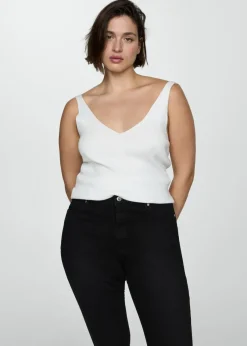 MANGO Dżinsy*Dżinsy skinny z wysokim stanem