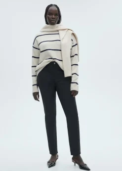 MANGO Dżinsy*Dżinsy skinny ze średnim stanem woskowane