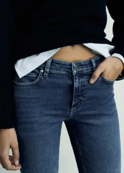 MANGO Dżinsy*Dżinsy skinny ze średnim stanem