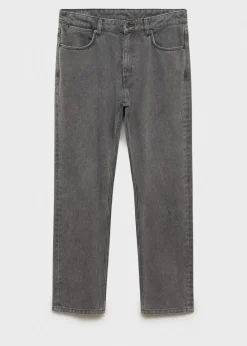 MANGO Dżinsy*Dżinsy slim fit szare