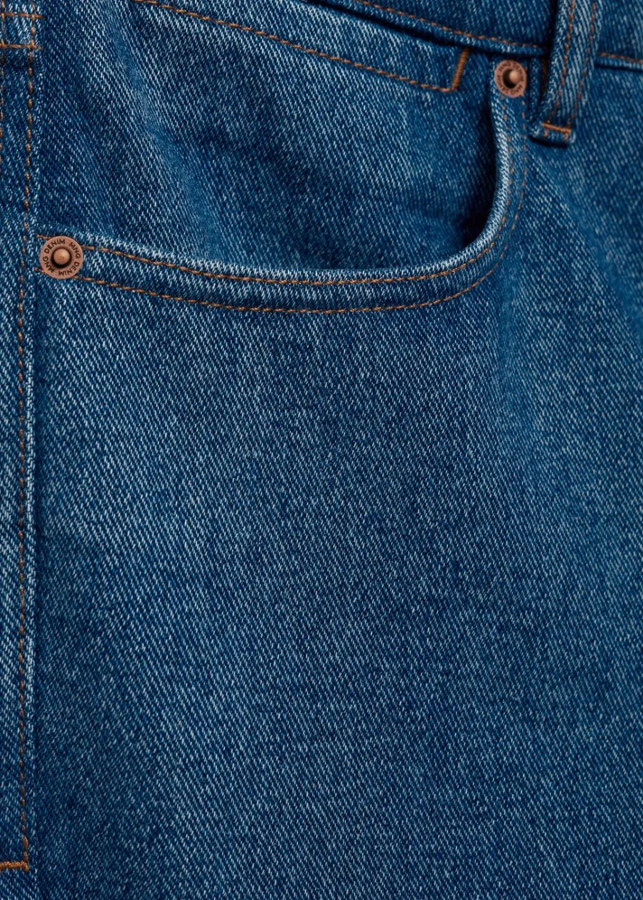 MANGO Dżinsy*Dżinsy slim fit w kolorze średnim niebieskim