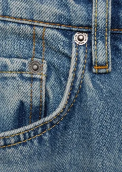 MANGO Dżinsy*Dżinsy straight fit z efektem znoszenia