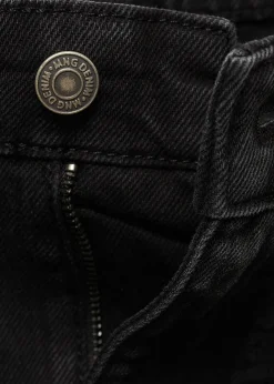 MANGO Spodnie|Dżinsy*Dżinsy tapered-fit czarne