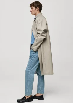 MANGO Dżinsy*Dżinsy tapered-fit jasnoniebieskie