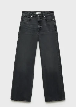 MANGO Dżinsy*Dżinsy wideleg loose z niskim stanem
