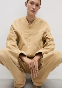 MANGO Dżinsy*Dżinsy wideleg loose z niskim stanem