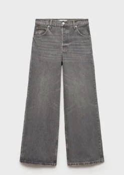 MANGO Dżinsy*Dżinsy wideleg loose ze średnim stanem