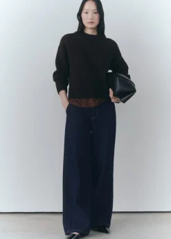 MANGO Dżinsy*Dżinsy wideleg rinse wash