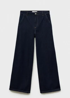 MANGO Dżinsy*Dżinsy wideleg rinse wash
