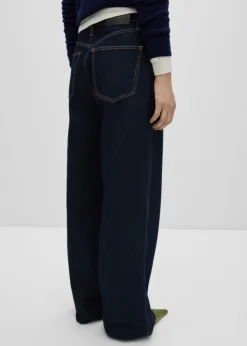 MANGO Dżinsy*Dżinsy wideleg rinse wash