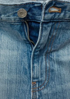 MANGO Dżinsy*Dżinsy wideleg z dekoracyjnymi szwami