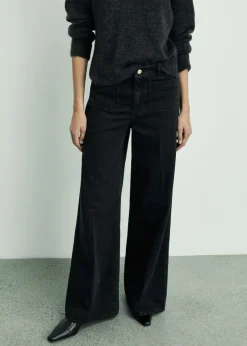 MANGO Dżinsy*Dżinsy wideleg z kieszeniami