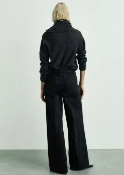 MANGO Dżinsy*Dżinsy wideleg z kieszeniami