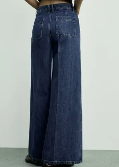 MANGO Dżinsy*Dżinsy wideleg z kieszeniami