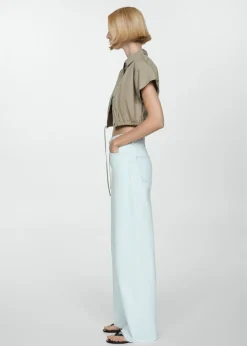 MANGO Dżinsy*Dżinsy wideleg z wysokim stanem