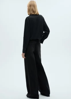 MANGO Dżinsy*Dżinsy wideleg z wysokim stanem