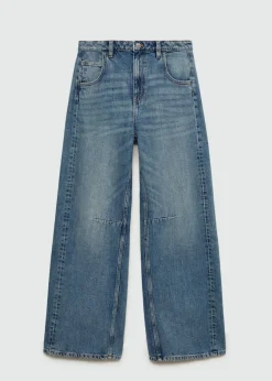 MANGO Dżinsy*Dżinsy wideleg ze średnim stanem