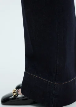 MANGO Dżinsy*Dżinsy wideleg ze średnim stanem