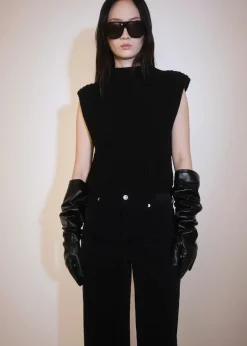 MANGO Dżinsy*Dżinsy wideleg ze sztruksu