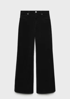 MANGO Dżinsy*Dżinsy wideleg ze sztruksu