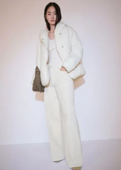 MANGO Dżinsy*Dżinsy wideleg ze sztruksu