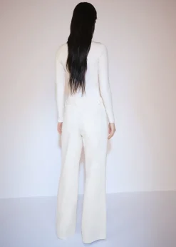 MANGO Dżinsy*Dżinsy wideleg ze sztruksu