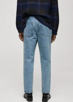 MANGO Dżinsy*Dżinsy z efektem znoszenia straight fit