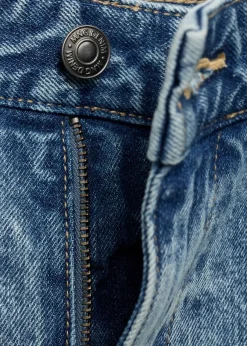 MANGO Dżinsy*Dżinsy z efektem znoszenia straight fit