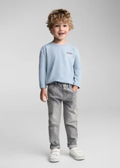 Dzieci MANGO Dżinsy*Dżinsy z elastycznym pasem