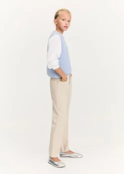 Dzieci MANGO Dżinsy*Dżinsy z haftowanym zdobieniem