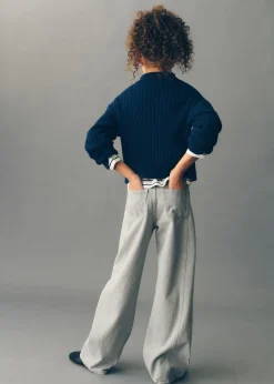 Dzieci MANGO Dżinsy*Dżinsy z ozdobnymi szwami