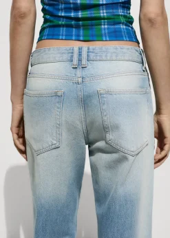 MANGO Dżinsy*Dżinsy z prostą podwijaną nogawką