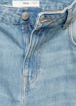 MANGO Dżinsy*Dżinsy z prostą podwijaną nogawką