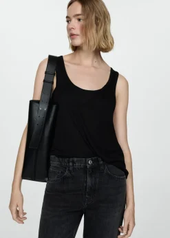 MANGO Dżinsy*Dżinsy z prostą podwijaną nogawką