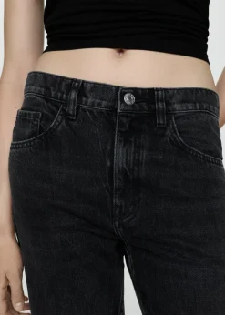 MANGO Dżinsy*Dżinsy z prostą podwijaną nogawką