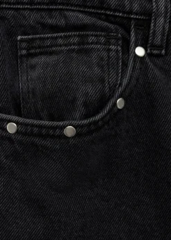 MANGO Dżinsy*Dżinsy z prostymi nogawkami i ćwiekami