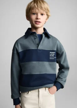 Dzieci MANGO Dżinsy*Dżinsy z prostymi nogawkami i ozdobnymi rozdarciami